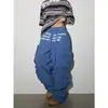 Calças de trabalho multi-bolsos estilo americano para comércio transfronteiriço NNYON respiráveis estampadas CHI dança