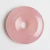 Hebilla de Seguridad Redonda de Jade Amatista Obsidiana Colgante Vagante Colgante de Collar para Tiktok Amazon