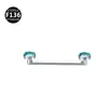 Aretes de piercing personalizados de ángulo recto transfronterizos, titanio F136 con rosca interna e incrustación de diamante, joyería para piercing corporal de titanio G23