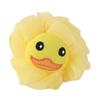 Dibujos animados para niños Bola de burbujas para baño Baño para bebés espalda Baño Flor de baño forma de patito artefacto para frotar barro flor de baño