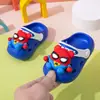 Novedad de Verano al por Mayor para Niños, Zapatos de Bebé para Casa y Exteriores, Playa, Sandalias de Dibujos Animados Cerradas en la Punta Anti-Pateaduras para Niños