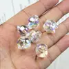 Dingyi Culo de Corgi Transparente Galvanizado Luna Fría Cuentas Acrílicas Translúcidas Material para Cadena de Teléfono Móvil DIY
