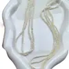 Suministro del fabricante de perlas naturales de agua dulce ultrapequeñas, sin perforar, de 2-2.5 mm para manualidades, un hilo mide aproximadamente 39 cm de largo.