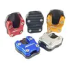 Extensão de cavalete lateral ADV160, base em liga de alumínio CNC, cavalete lateral de motocicleta com base alargada e antiderrapante, peça de modificação