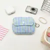 Porta-moedas tipo flip cover estilo Chanel, bolsa de armazenamento simples e portátil, porta-moedas fofo e macio, bolsa para maquiagem de batom, mini