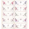 Pegatinas de Maquillaje para Ojos de Mariposa con Purpurina En Stock Venta al por Mayor Escenario Fiesta Pegatinas para Esquina de Ojos con Lentejuelas Sin Pegamento Pegatinas Decorativas para la Cara Fijas