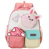 Bolsas Lindas para Niñas de Preescolar, Mochilas Escolares de Jardín de Infancia Transpirables con Dibujos Animados para Niños, Mochilas Medianas y Grandes para Niños y Niñas de Clases Intermedias y Mayores