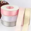 Cinta tejida japonesa estilo coreano, cinta de seda brillante de doble cara, accesorio para ropa suave y sedoso, cinta de lazo desde la fábrica de origen