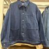 Japonês único 2024 outono feminino Denim jaqueta casual/lavado produtos solto casaco casual C469777