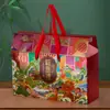 Caja de Empaque para Zongzi del Festival del Bote del Dragón, Caja de Regalo Auspiciosa para el Festival del Bote del Dragón, Bolsa de Regalo de Alta Gama, Bolsa de Compras, Caja Vacía, Bolsa Hecha a Medida
