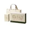 Caja de Embalaje, Caja de Regalo, Caja Magnética de Tapa Abatible Estilo Libro de Té de Alta Gama Hecha a Medida, Caja de Cajón con Tapa y Base, Caja Plegable Abierta, Caja Vacía