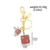 Amazon Transfronterizo Modelo Nuevo Dados de Billar No. 8 Llavero de Billar Colgante Cadena Decorativa Cadena Versátil para Bolso