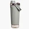 Copo Shaker de Aço Inoxidável de Grande Capacidade Transfronteiriço Copo Térmico para Pó de Proteína Fitness de Camada Dupla Copo de Água Portátil para Montanhismo Portátil