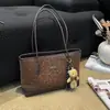 Bolso cruzado de mujer con estampado de leopardo, bolso de hombro y axila de gran capacidad, nuevo modelo 2026, alto valor estético, bolso tote moderno y versátil