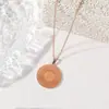 Collar Simple Redondo de Acero Inoxidable Estilo Europeo y Americano para Hombres y Mujeres, Versátil para el Uso Diario, Elegante Cadena para Clavícula, Exclusivamente para Ventas Transfronterizas