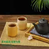 Proveedores de Tazas de Té de Bambú Suministran Nuevos Modelos de Tazas de Bambú para el Hogar, Tazas de Té de Tubo de Bambú Estilo Chino y Copas de Vino de Bambú que Pueden Ser Impresas con Logos