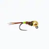 Blf047 Nova Mosca Ninfa com Cabeça de Tungstênio Isca Ninfa Isca Artificial Isca para Pesca com Mosca Mosca Falsa Mosca