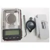 Balanza Electrónica de Bolsillo Mini 0.001g/50g Balanza Electrónica Experimental de Mil Puntos Alta Precisión Granulómetro Balanza de Joyería