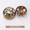 Superficie de la Luna Cosido a Mano Lana de Metal Chaqueta Traje Botones Formales Botones Botones Dorados
