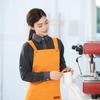 Moda Nuevo Delantal con Tirantes para Tareas del Hogar Restaurante Supermercado Floristería Cafetería Taller de Artesanía Repostería Delantal para Hornear