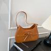 Nova Bolsa Retro de Um Ombro com Laço 2025 Bolsa Feminina de Alto Padrão e Estilosa Bolsa Feminina da Moda