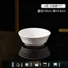 Jingdezhen 2026 Nuevo Juego de Vajilla de Plato y Cuenco en Relieve Estilo Francés Lujo Ligero Retro Color Bajo Esmalte Cerámica para el Hogar Cuenco de Arroz
