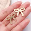 Acessórios para Joias DIY com Strass, Pérolas, Borboleta e Pingentes Dourados, Colares Chave Artesanais, Pulseiras, Charms Pequenos para Venda Transfronteiriça