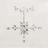 Venda Quente Transfronteiriça Adesivos de Diamante para Seios em Acrílico Adesivos Sexy para Seios Moda Europeia e Americana Balada Carnaval Adesivos Corporais Atacado
