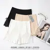 Shorts de Segurança Renda JK Anti-Exposição Feminino Verão Algodão Fino Três Pontos Elástico Roupa Íntima de Segurança Bordas Não Enrolam