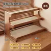 Prateleira de armazenamento trapezoidal para plantas verdes, suporte de flores para varanda de bay window, prateleira de armazenamento com drenagem multicamadas, porta-copos estilo degrau, prateleira de exibição para mesa