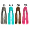 Peluca cosplay universal 100cm color cabello largo lacio hair niang peinado hombres y mujeres universal cabello lacio fabricantes al por mayor
