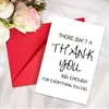 Nuevo producto transfronterizo: Set de 1 Tarjeta de Agradecimiento + Sobre, Lleno de Sinceridad, Regalo Simple de Gratitud