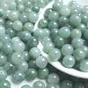 Pulsera de cuentas de jade verde aceitoso de Myanmar natural genuino de 10 m DIY Peizhu Jade artículo A jadeíta cuentas sueltas venta al por mayor de fábrica