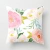 Funda de Cojín con Patrón Floral Fresco Pastoral para Hogar, Oficina y Coche; Diseño Moderno y Sencillo Impreso