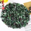 3-5mm Pedras Naturais Roxas Rosa Brancas Amarelas Verdes Cascalho de Cristal Pedra Desmagnetizante Ágata Fluorita Pedra do Olho de Tigre Partículas Polidas
