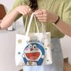Nova Bolsa Pequena do Doraemon, Bolsa de Lona para Sair, Fofa de Desenho Animado Estilo Ins Camping Marmita para o Trabalho, Guarda-chuva