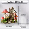 Adornos de Conejo Hongo de Pascua Transfronterizos para el Hogar, Dormitorio, Acrílico, Manualidades de Escritorio Festivas