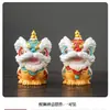 Estilo Chinês Cultural e Criativo Dança do Leão Criativo Animal de Estimação de Chá Ornamentos de Alta Qualidade Nicho Decoração de Mesa de Chá Artesanato Decoração