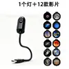 Producto popular transfronterizo: Lámpara de Cielo Estrellado, Lámpara de Luna, Luz de Noche LED Creativa para Dormitorio, Lámpara de Proyección de Logo, Luz de Fondo para Celebridades de Internet