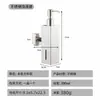 Dispensador de Jabón de Acero Inoxidable Transfronterizo Montado en Pared para Baño Soporte de Botella para Ducha Dispensador Visible de Gel Antibacterial Tipo Prensa para Manos