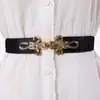 Nuevo Estilo Faldas Finas Versátiles con Nudo Chino de Estilo Étnico para Mujer