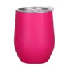 Swig12oz Casca de Ovo Copo por dentro e por fora 304 aço inoxidável Térmica a Vácuo copo taça de vinho tinto carro em forma de U Barriga Grande Copo de Ovo