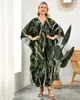 Cubierta de playa holgada transfronteriza europea y americana con cuello en V fijo, tejida a mano, vestido de vacaciones, camisa protectora solar para bikini
