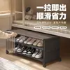 Zapatero sencillo para dormitorios, una solución de almacenamiento multicapa para debajo de la cama, a prueba de polvo, adecuado para uso doméstico, zapatero pequeño y estrecho para debajo del escritorio o junto a la puerta, nuevo modelo 2026