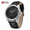 Reloj de Cuarzo Oufani Casual Simple Digital Esfera Grande Reloj de Moda para Hombre Resistente al Agua Escala Tridimensional Reloj Venta Caliente