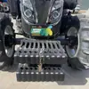 Tractor agrícola Lovo M1404-5X con cambio de marcha atrás/adelante, cabina con aire acondicionado, arado, labranza rotativa y retorno de paja al campo
