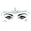 PARTYJOY artículo de venta caliente transfronterizo pegatinas de gemas para la cara pegatinas para cejas pegatinas faciales autoadhesivas de diamante pegatinas faciales para carnaval musical Halloween