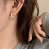 Nuevos pendientes pequeños de circonita azul y verde de estilo chino para mujer, exquisitos, elegantes, bonitos, a la moda, combinables con todo, pendientes distintivos.