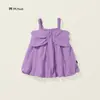 Artículos en Liquidación: Vestido de Tirantes para Niña 2025 Verano Nuevo Estilo Coreano Mariposa Flor en Brote Vestido de Princesa para Niños Pequeños