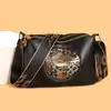 Bolso Cruzado de Hombro Nuevo para Mujer Invierno 2025 Tres Capas Gran Capacidad Casual Cuero Suave Correa Ancha para el Hombro Bolso Cruzado de Moda